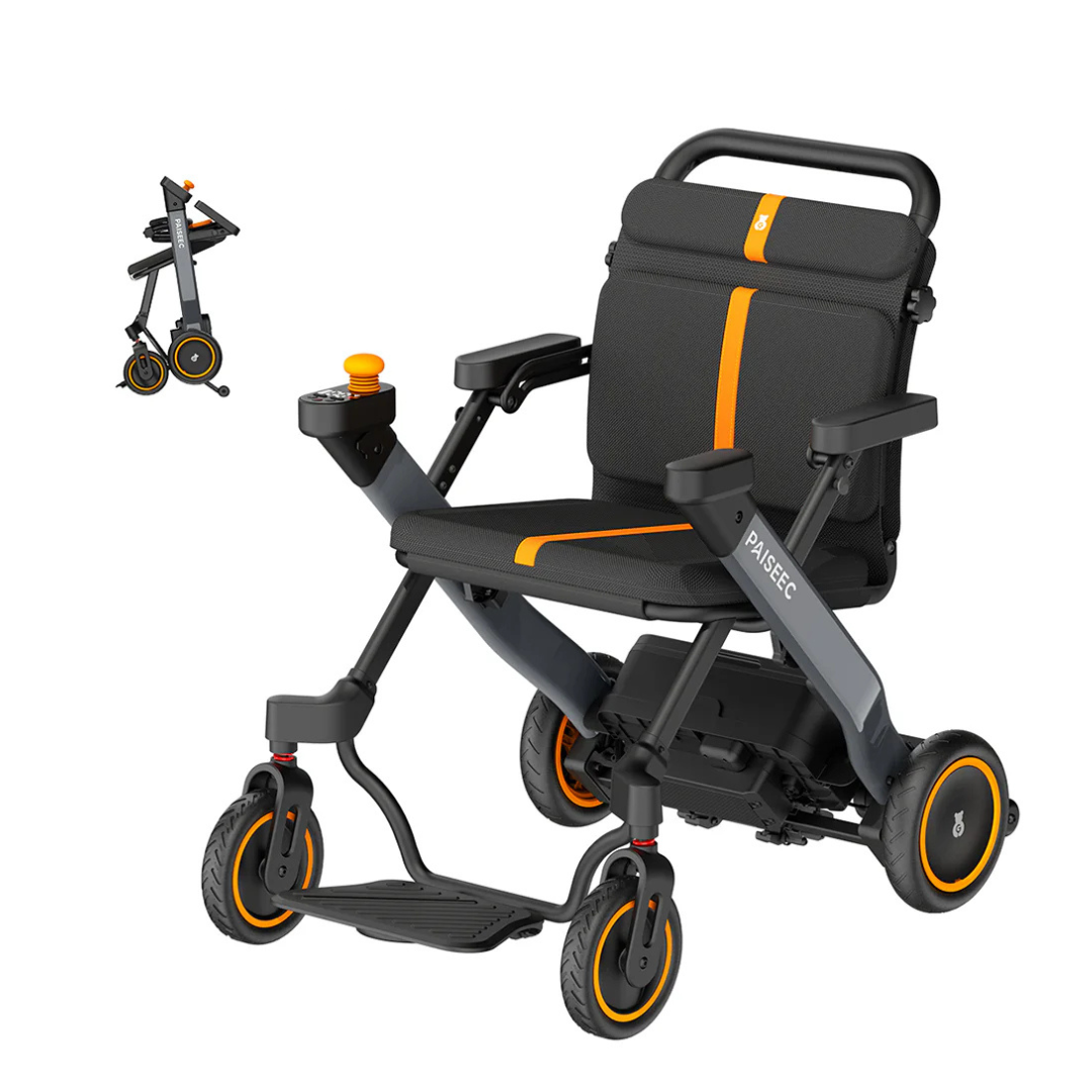 Paiseec W1 2-in-1 Electric Wheelchair - Senior.com Power Chairs